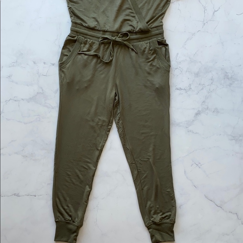 Wrap Front Jumpsuit - Picture 4 of 4